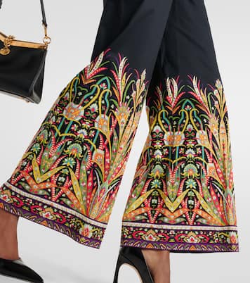 Pantaloni flared in misto cotone | Etro
