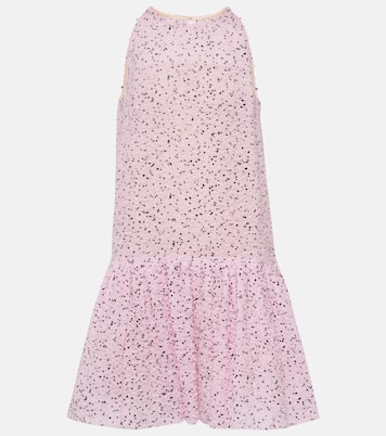 Vestido corto de Fil coupé | Oscar de la Renta
