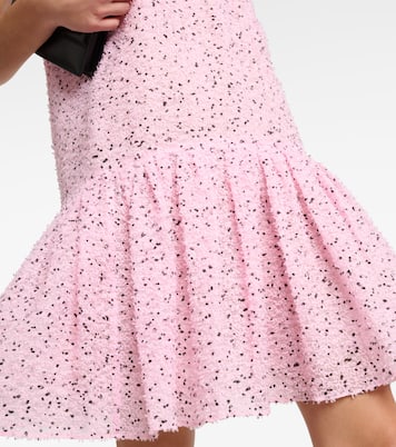 Vestido corto de Fil coupé | Oscar de la Renta