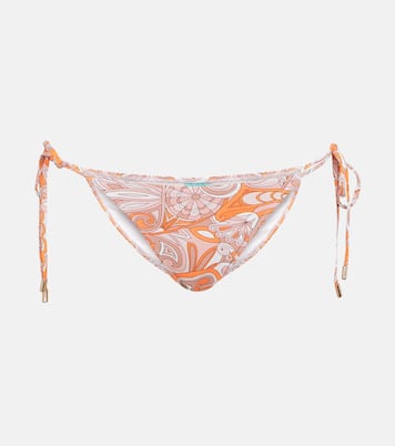 Miami printed low-rise bikini bottoms  | Melissa Odabash