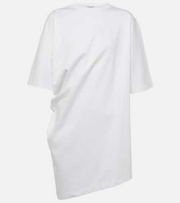 Minikleid Draped aus Baumwoll-Jersey | Fforme