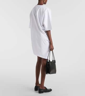 Minikleid Draped aus Baumwoll-Jersey | Fforme