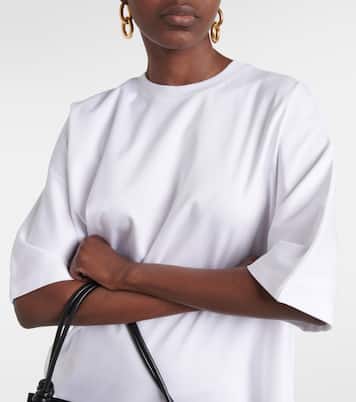 Minikleid Draped aus Baumwoll-Jersey | Fforme