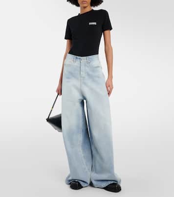 High-rise wide-leg jeans | Vetements