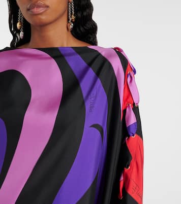 Caftano Marmo in twill di seta | Pucci