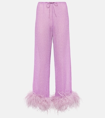 Pantalon Lumière Plumage à plumes | Oséree