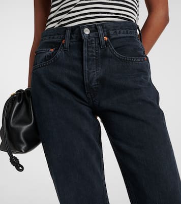 High-rise straight jeans | Re/Done