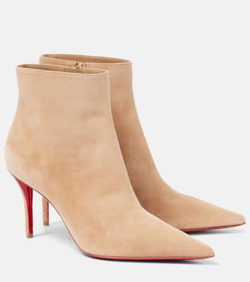So Apostropha 80 suede ankle boots | Christian Louboutin