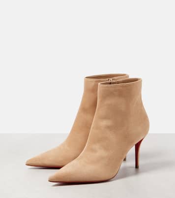 So Apostropha 80 suede ankle boots | Christian Louboutin