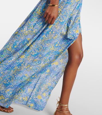 Bedrucktes Maxikleid BIanca | Poupette St Barth