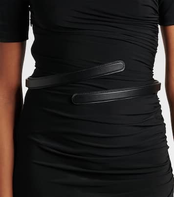 Cintura Flex Thin Twist in pelle | Alaïa
