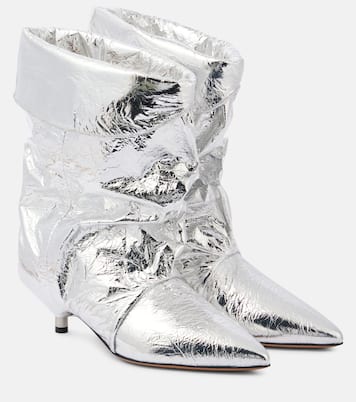 Stivaletti Edrik in pelle metallizzata | Isabel Marant