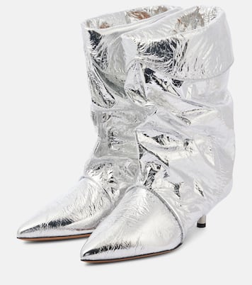 Stivaletti Edrik in pelle metallizzata | Isabel Marant
