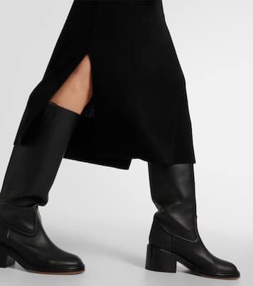 Robe pull en laine et cachemire | Jardin des Orangers
