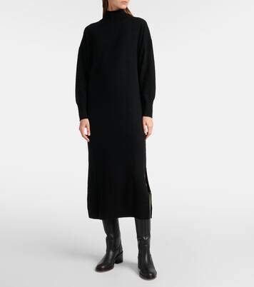 Robe pull en laine et cachemire | Jardin des Orangers
