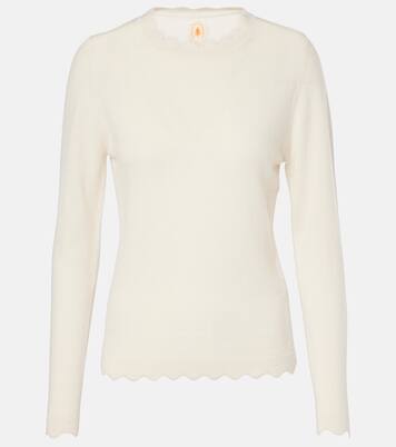 Jersey festoneado de lana y cachemir | Jardin des Orangers
