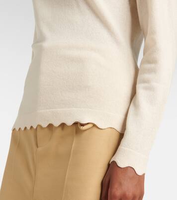 Jersey festoneado de lana y cachemir | Jardin des Orangers