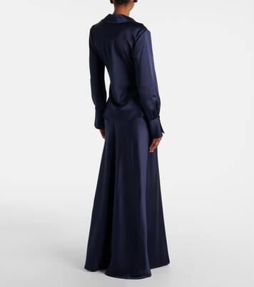 Blusa Symone in raso | Simkhai