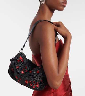 Borsa a spalla Timmy con perline | Staud