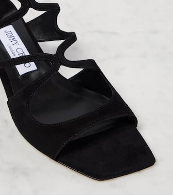 Sandales Azilia 45 en daim | Jimmy Choo