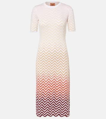 Midikleid aus einem Baumwollgemisch | Missoni
