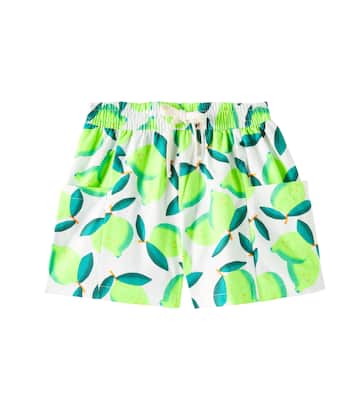 Printed cotton shorts  | Fábula
