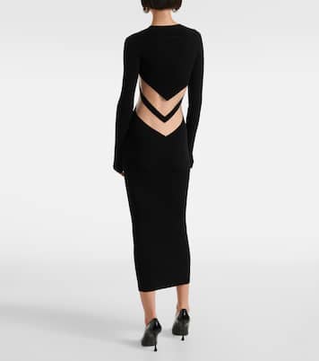 Abito midi in jersey con pannelli | Jean Paul Gaultier