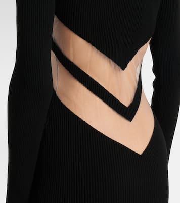 Abito midi in jersey con pannelli | Jean Paul Gaultier