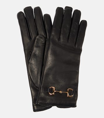 Guanti Horsebit in pelle | Gucci