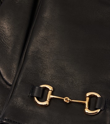 Guanti Horsebit in pelle | Gucci