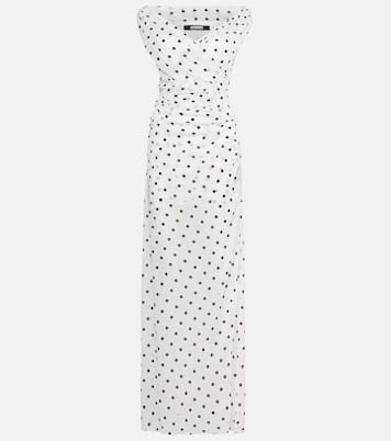 Robe longue Rita à pois | Jacquemus
