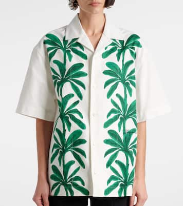 Camisa Jean de algodón estampada | Jacquemus