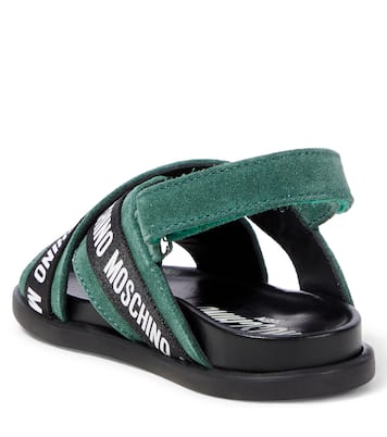 Sandalen aus Leder | Moschino Kids