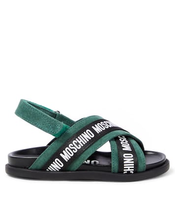 Sandalen aus Leder | Moschino Kids
