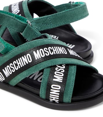 Sandalen aus Leder | Moschino Kids