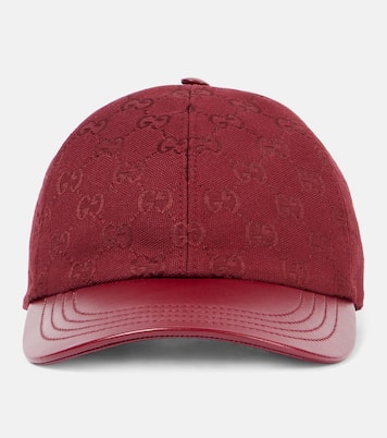 Casquette GG en cuir | Gucci
