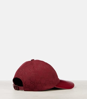 Casquette GG en cuir | Gucci