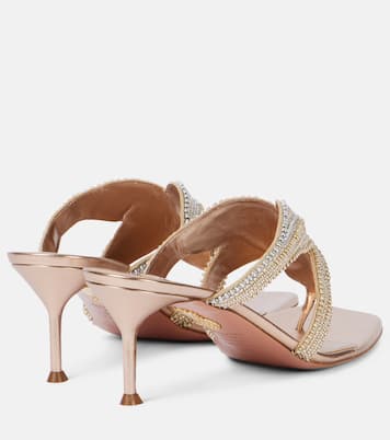 Mules Reef Star 65 en cuir | Aquazzura
