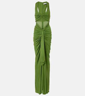 Vivenda draped jersey maxi dress | Christopher Esber
