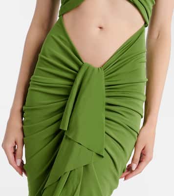 Vivenda draped jersey maxi dress | Christopher Esber