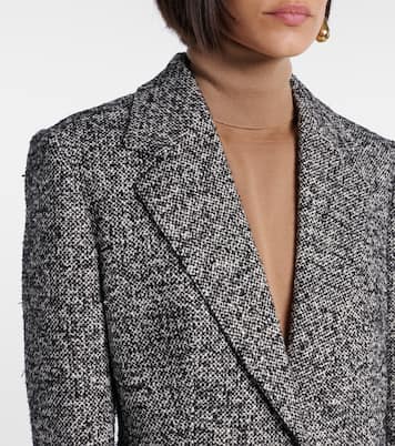 Veste en laine, soie et alpaga mélangés | Dolce&Gabbana