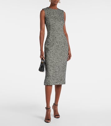 Abito midi a quadri | Dolce&Gabbana