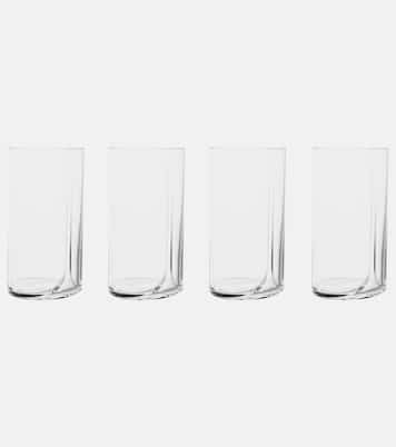 Hew set of 4 highball glasses | Zaha Hadid Design