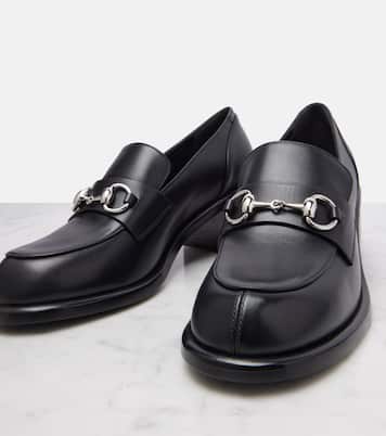 Loafer-Pumps Horsebit aus Leder | Gucci