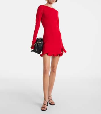 Ruffled knitted minidress | Same