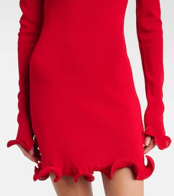 Ruffled knitted minidress | Same