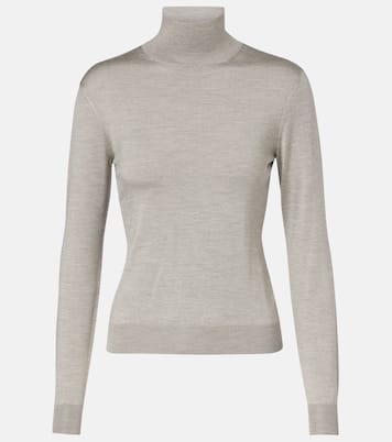 Rollkragenpullover aus einem Seidengemisch | Ralph Lauren Collection