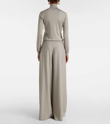 Rollkragenpullover aus einem Seidengemisch | Ralph Lauren Collection