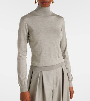 Rollkragenpullover aus einem Seidengemisch | Ralph Lauren Collection