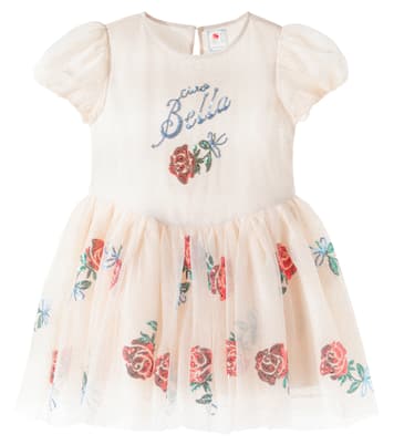 Verziertes Kleid aus Tüll | Konges Sløjd
